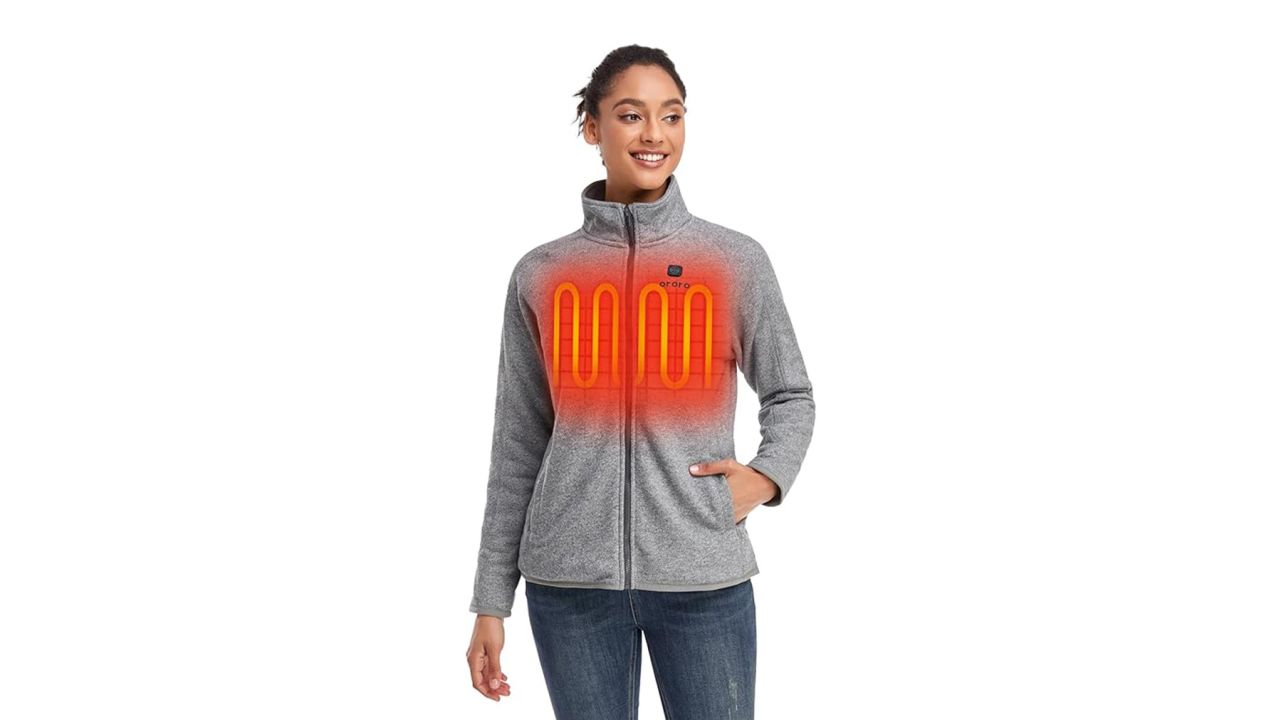 Ororo Women's Heated Full-Zip Fleece Jacket product card cnnu.jpg