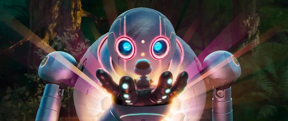 Fotograma de "The Wild Robot."