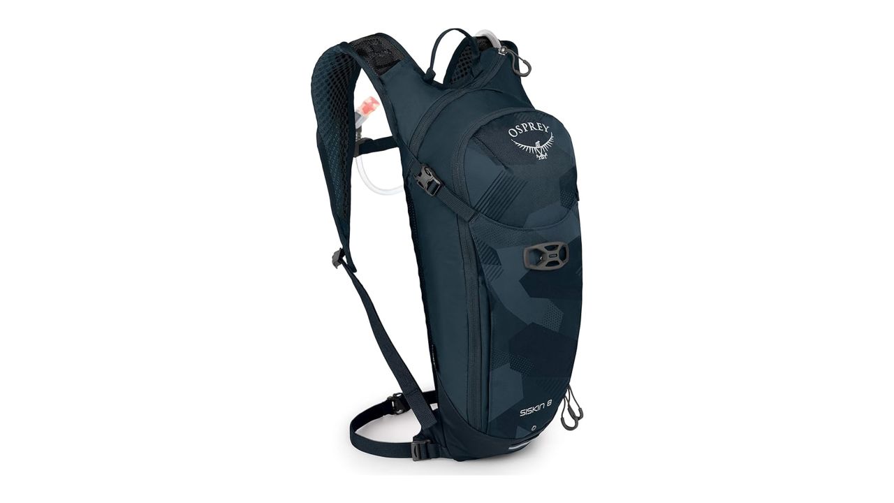 Osprey Mens Siskin 8 Bike Hydration Backpack in blue