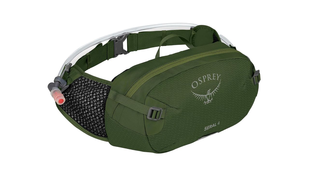 Green Osprey Seral 4L Unisex Biking Waist Pack