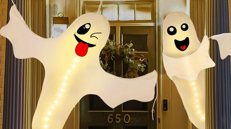 6FT Floating Ghost Halloween Decoration