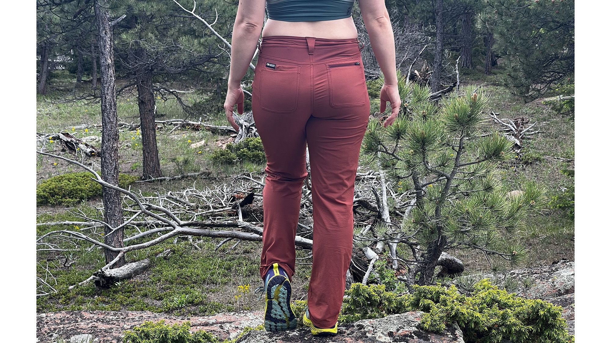 Outdoor and hiking pants for women