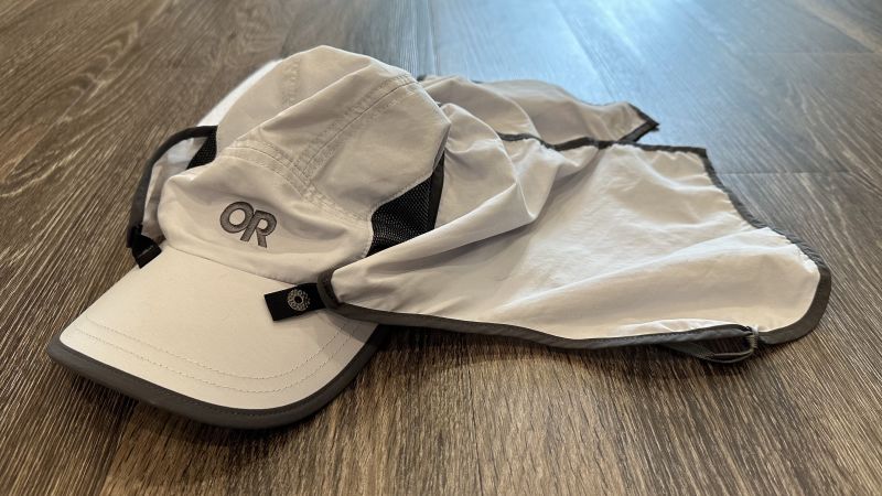 Spf cheap running hat