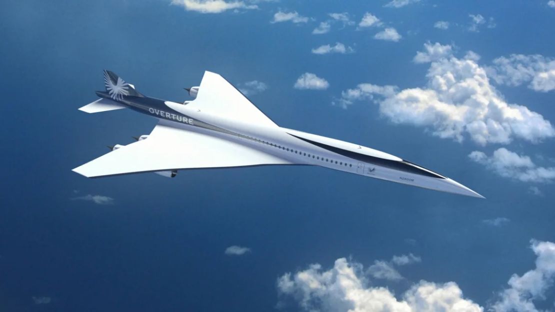 Boom dice que Overture tendrá una velocidad de crucero de 2.082 km/h.