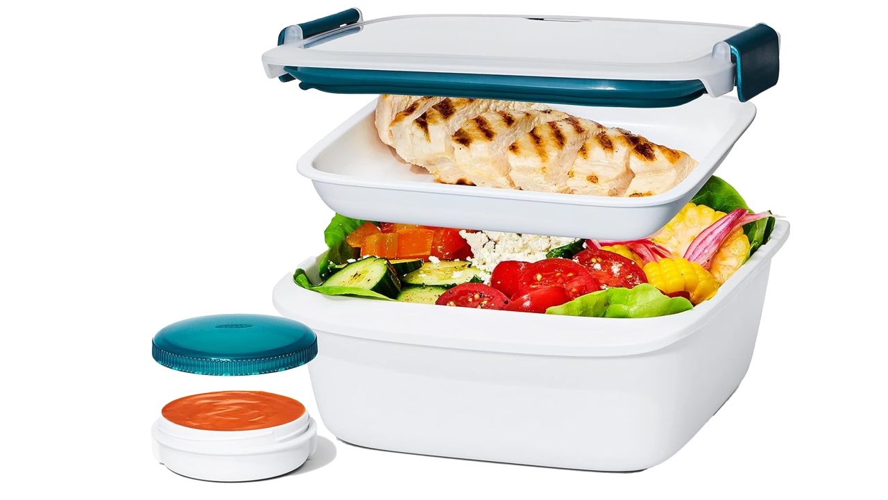 oxo good grips prep and go salad container