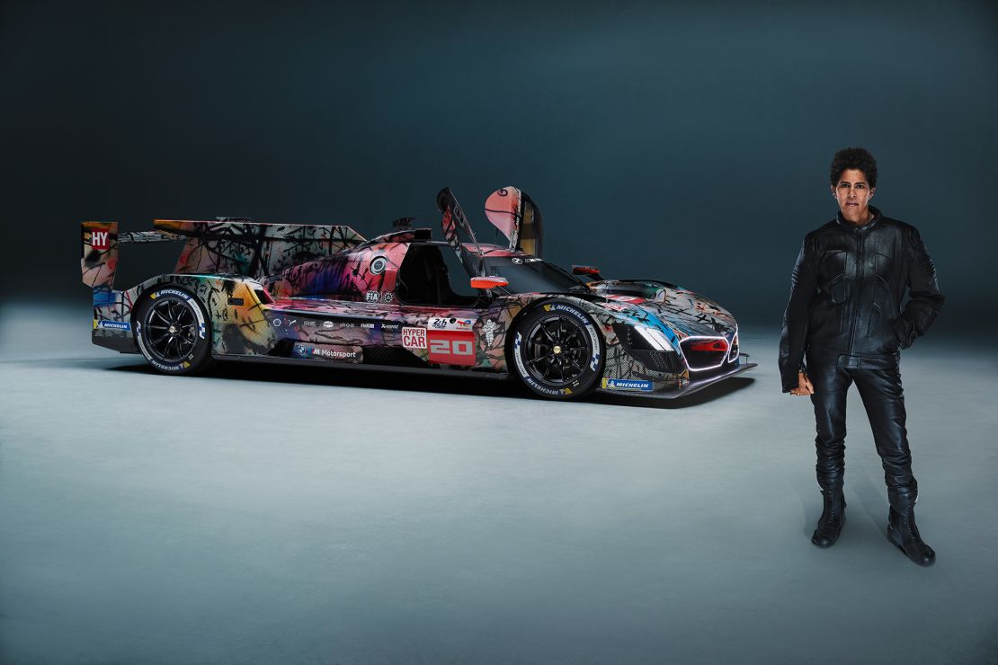 “It’s like the social fabric of our moment... It’s unstable, it’s something that we can’t quite grasp,” Mehretu said of the speeds race cars achieve in a statement accompanying her selection for the 'Art Car' commission. “That blur and uncertainty is something that I really want to explore.”