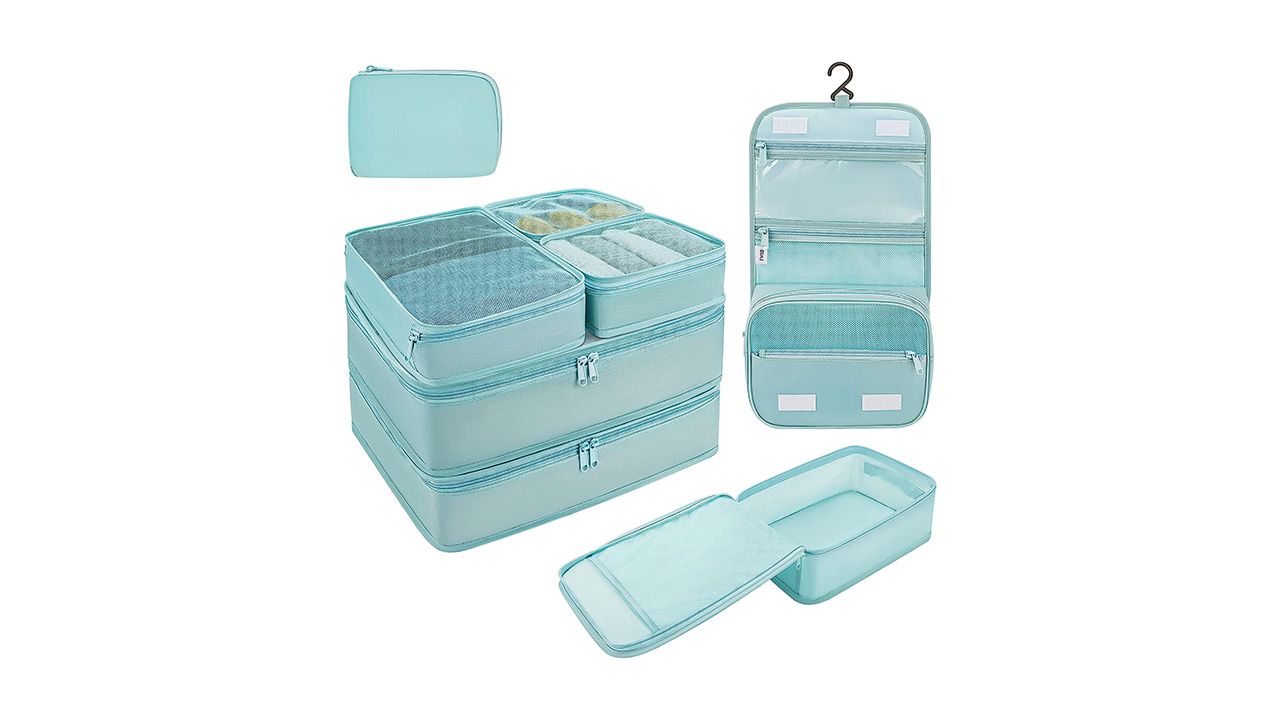 A photo of DIMJ packing cubes