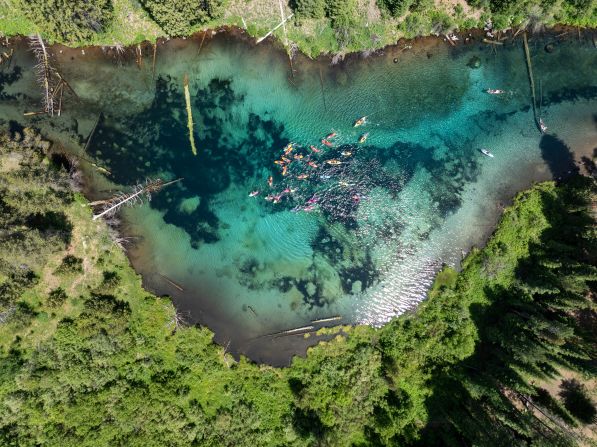 In June, a group of indigenous people aged between 13 and 20 set off on an epic expedition, paddling 300 miles from the headwaters of the Klamath River in southern Oregon to its mouth in the Pacific Ocean, just south of Crescent City, California.