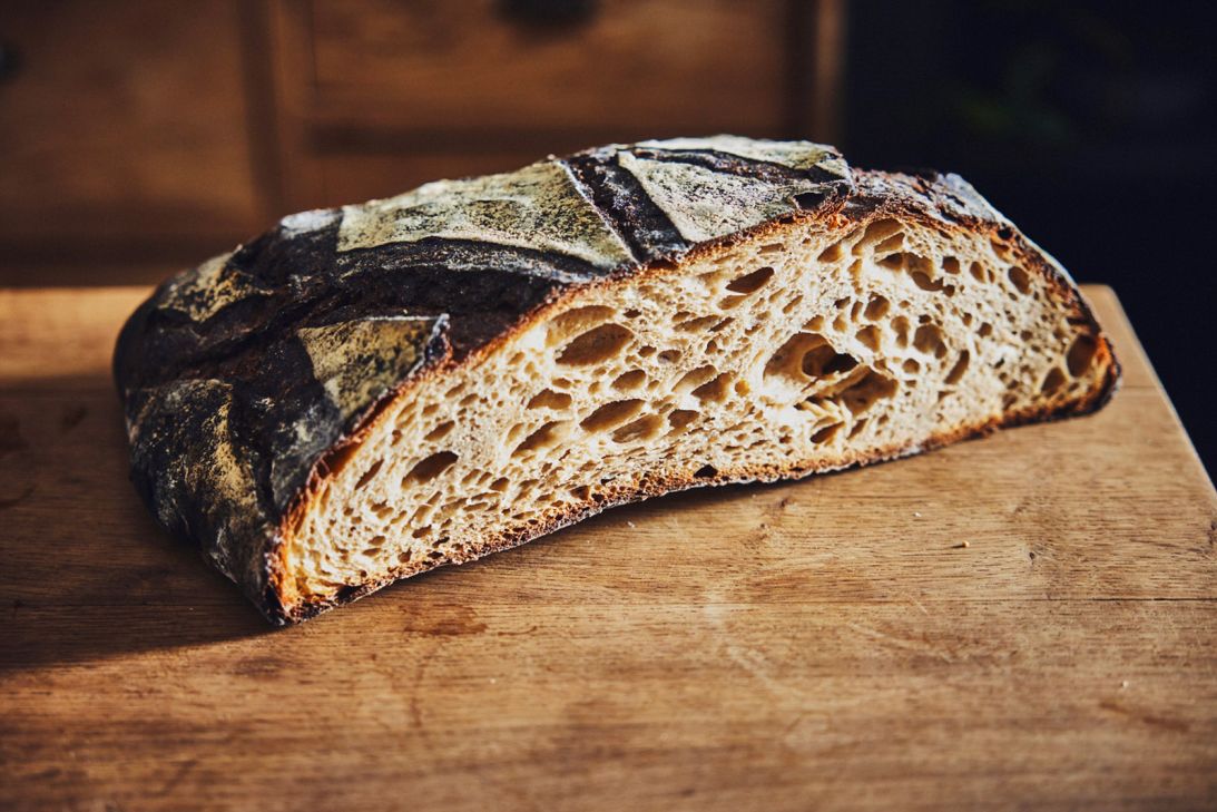 Boulanger Benoît Castel's <em>pain du coin </em>is the big seller at his three Paris bakeries. 