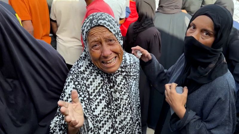 Video: Palestinians describe deadly shooting at aid center in Gaza