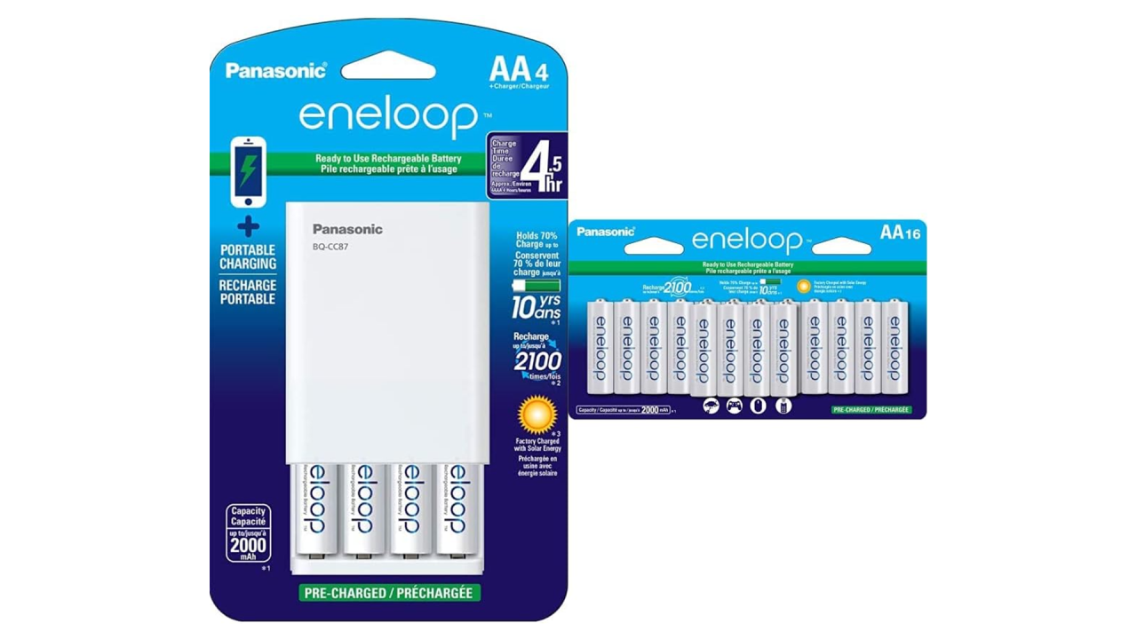 Panasonic eneloop Rechargeable Battery Charger Bundle .png