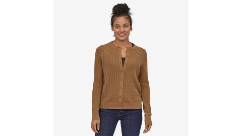 Women's recycled cashmere cardigan