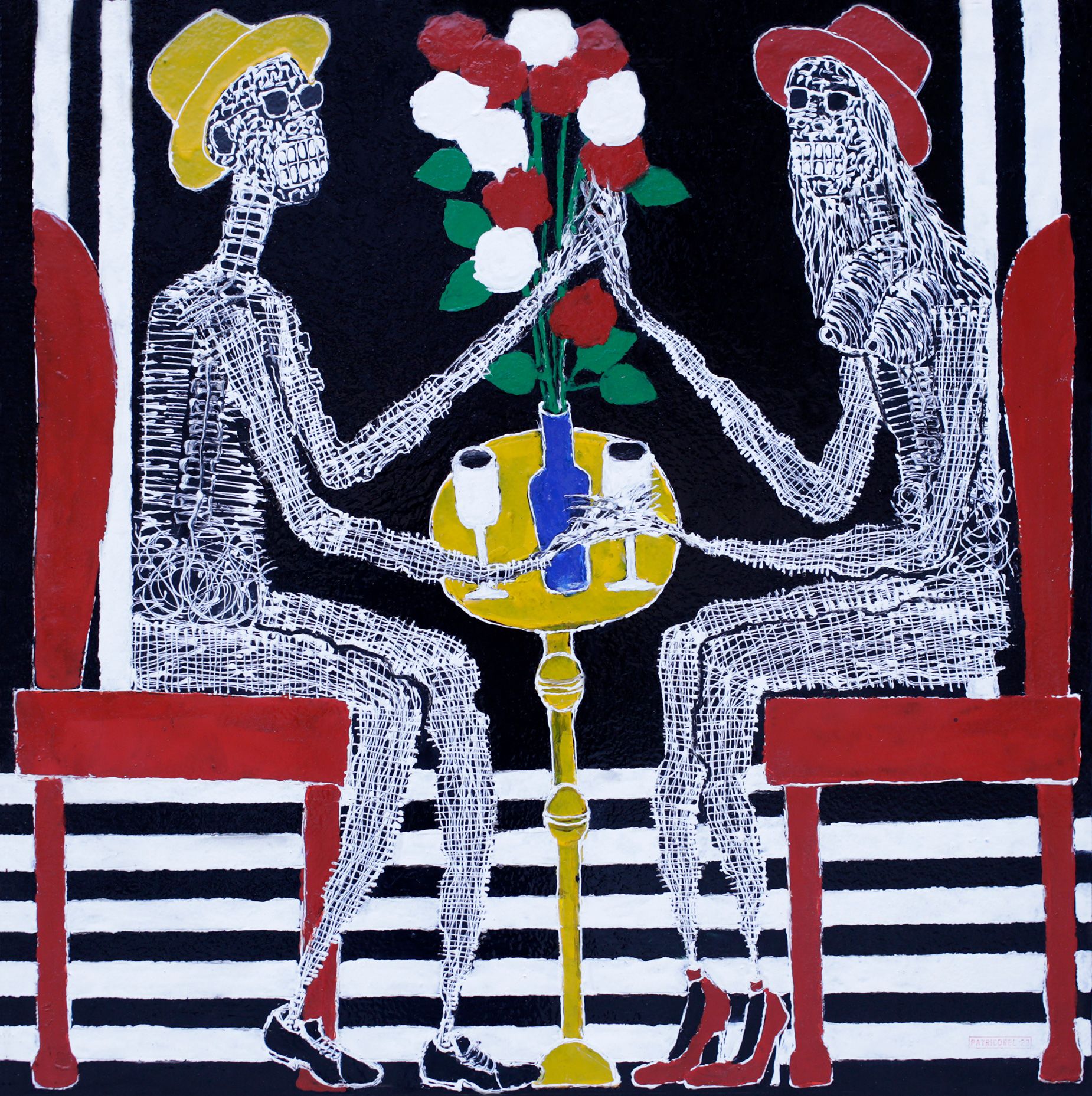 "Legalize" by Benin-based artist Patricorel.
