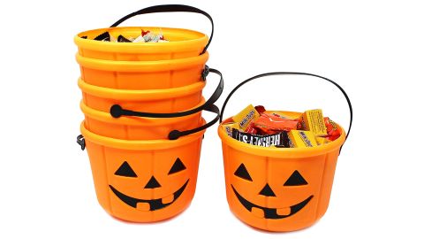 JOYIN Halloween Trick or Treat Pumpkin Bucket