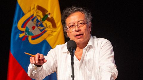 El presidente de Colombia, Gustavo Petro.