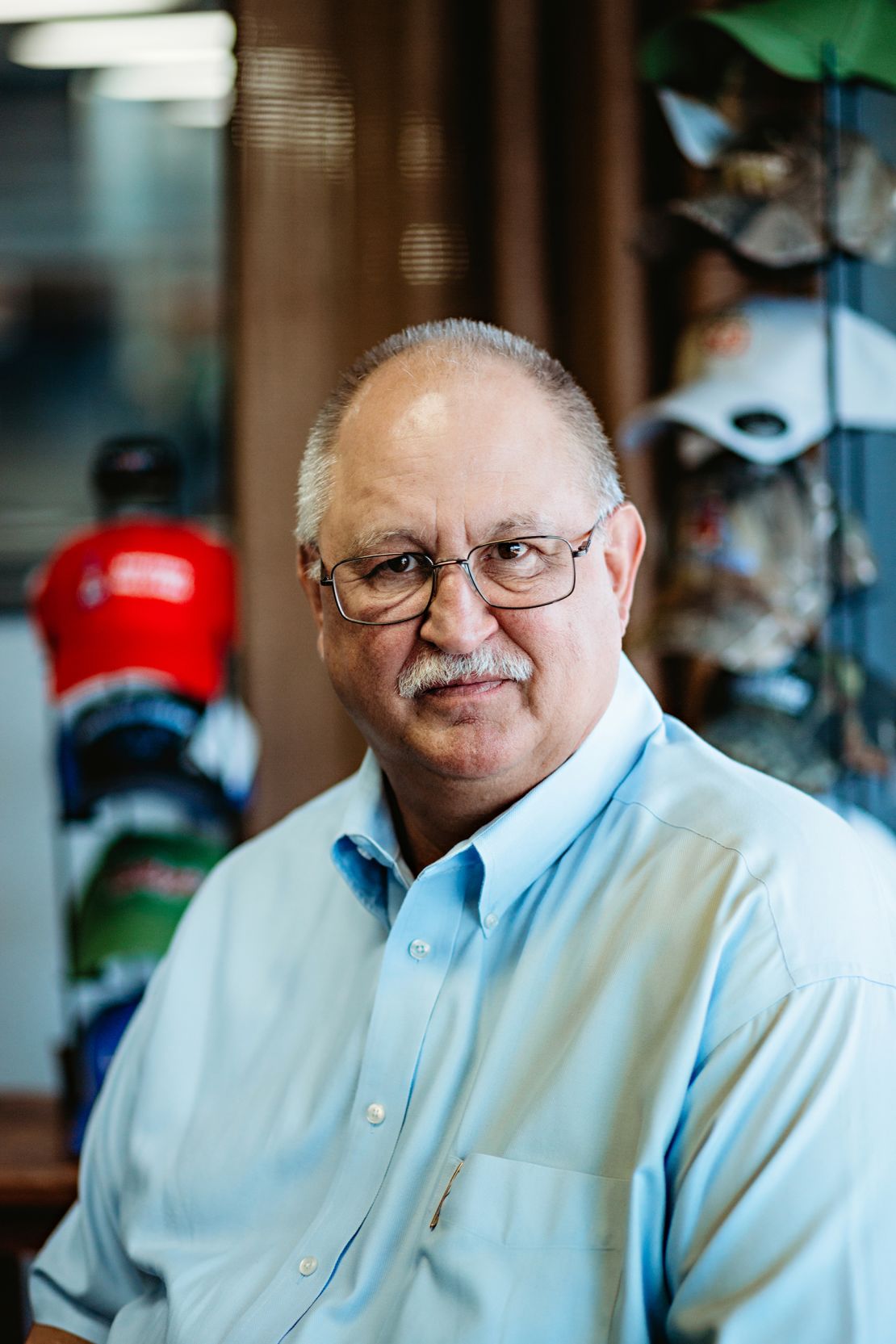 Phil Page serves as chairman of the board at Cap America, a baseball cap embroiderer based in Missouri.