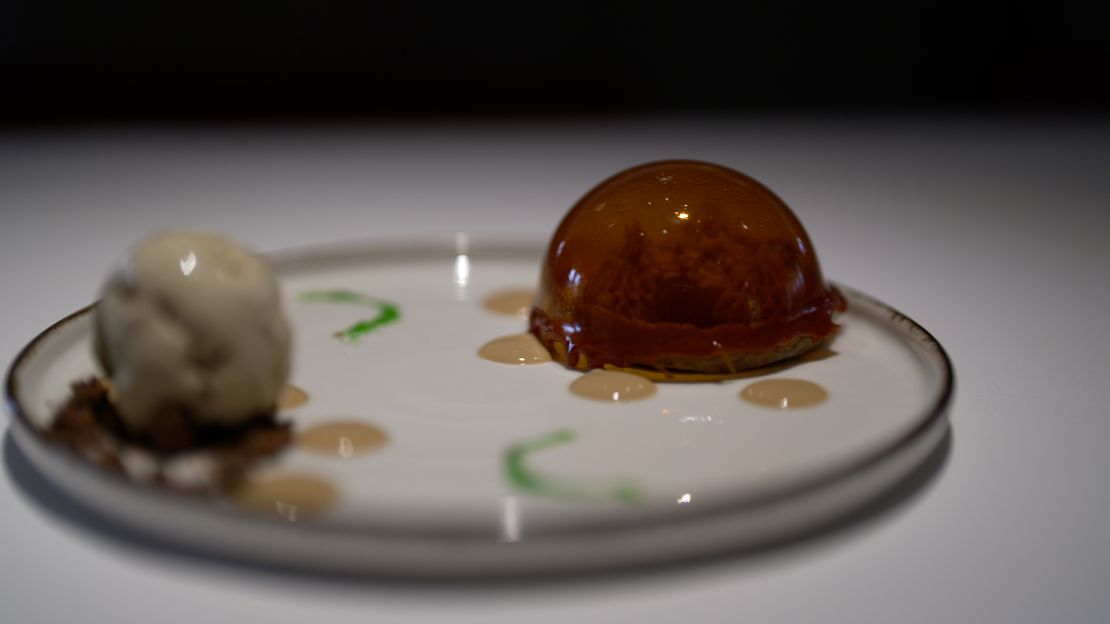 Takya's version of a traditional Saudi dessert made with dates and dough.