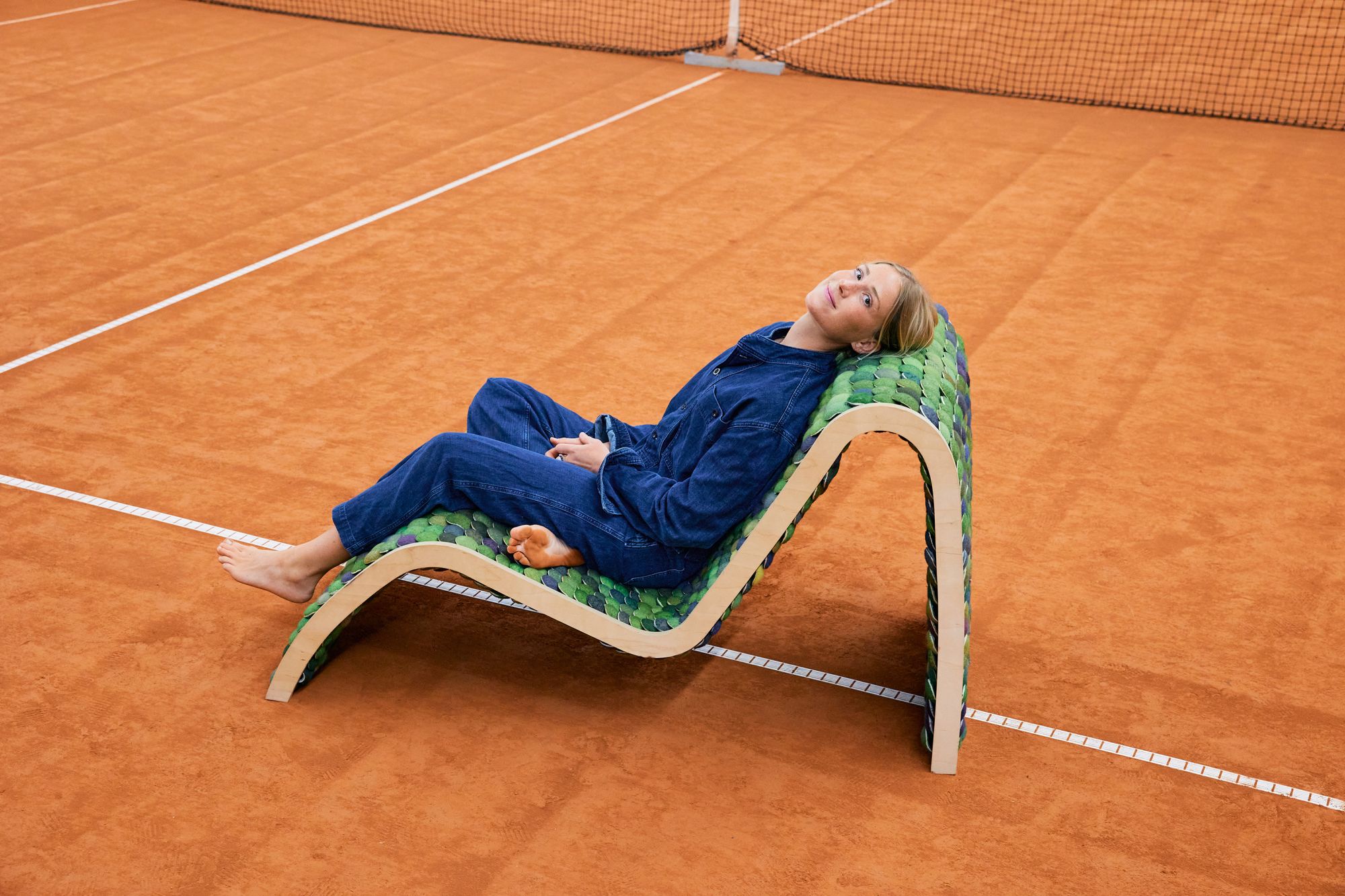 Designer Mathilde Wittock is determined to harness the potential of one of the most wasted sporting items: Tennis balls.