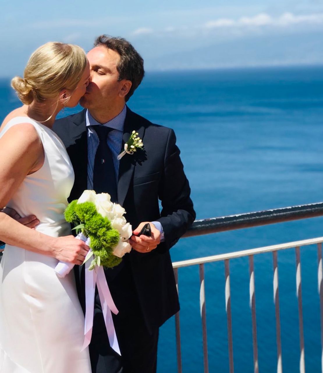 Monica and Isidoro got married in 2021 on the Amalfi Coast.