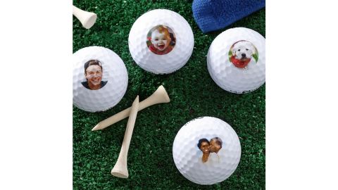Perfectly personalized set of 12 golf balls
