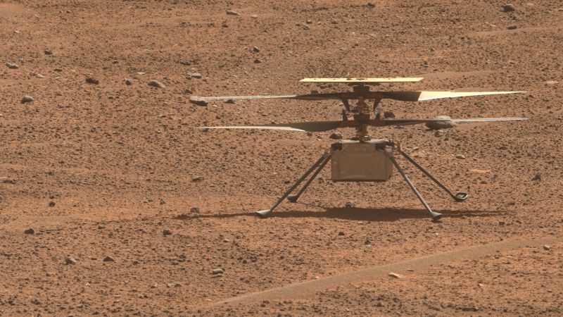 La missione dell'elicottero Ingenuity della NASA su Marte termina dopo tre anni