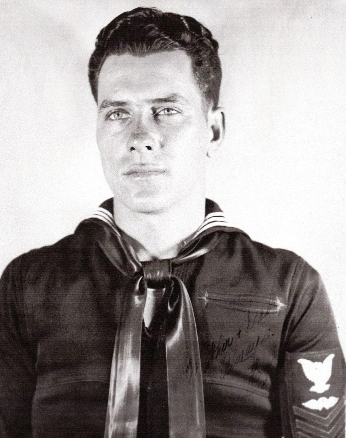 Earl “Chuck” Kohler when he was 17 years old and had just enlisted in the Navy.