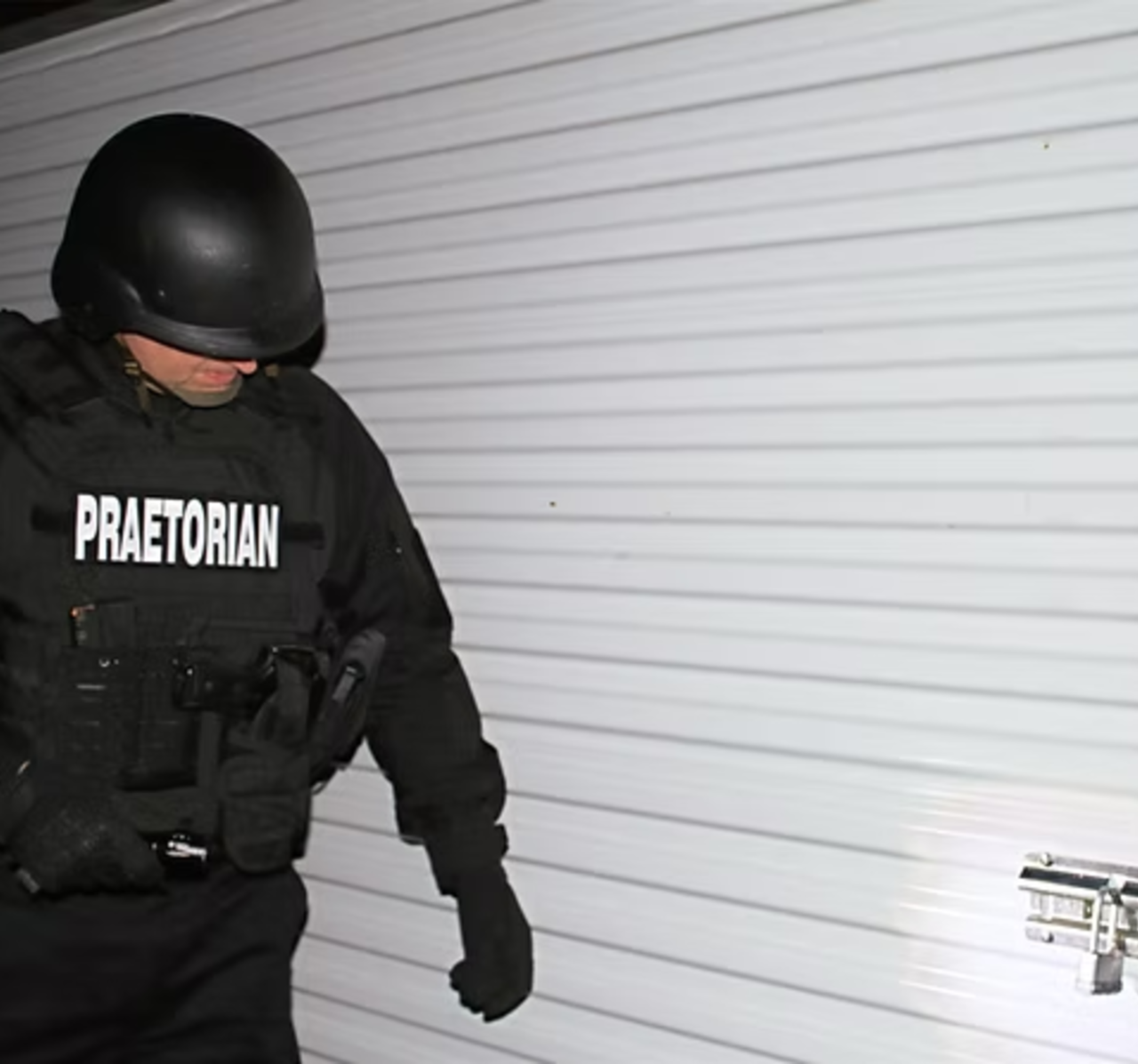 This file photo shows equipment that suspect Vance Boelter would likely have access to through his work.