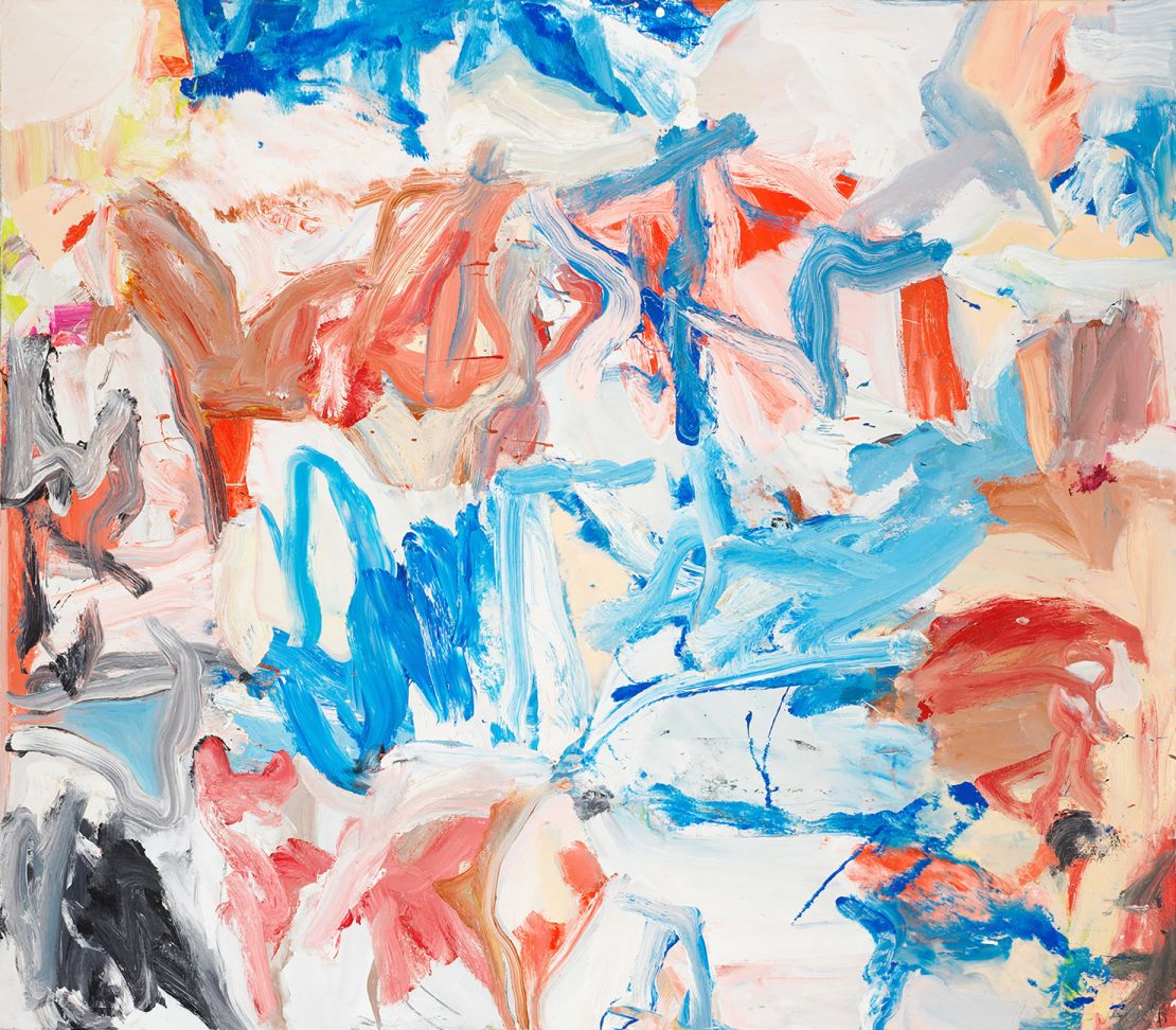 The show at Gallerie dell’Accademia will include 75<em> </em>Willem de Kooning works, including "Screams of Children Come from Seagulls (Untitled XX)," 1975.