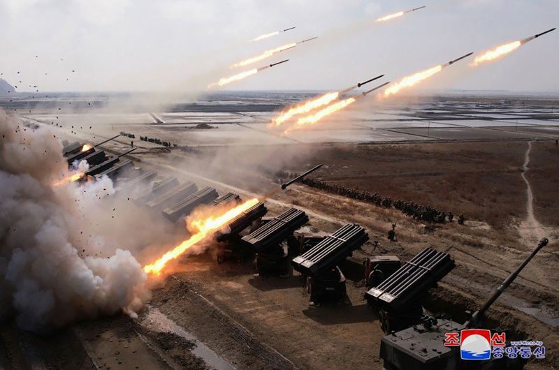 North Korea showcases artillery that poses a deadly threat to the South