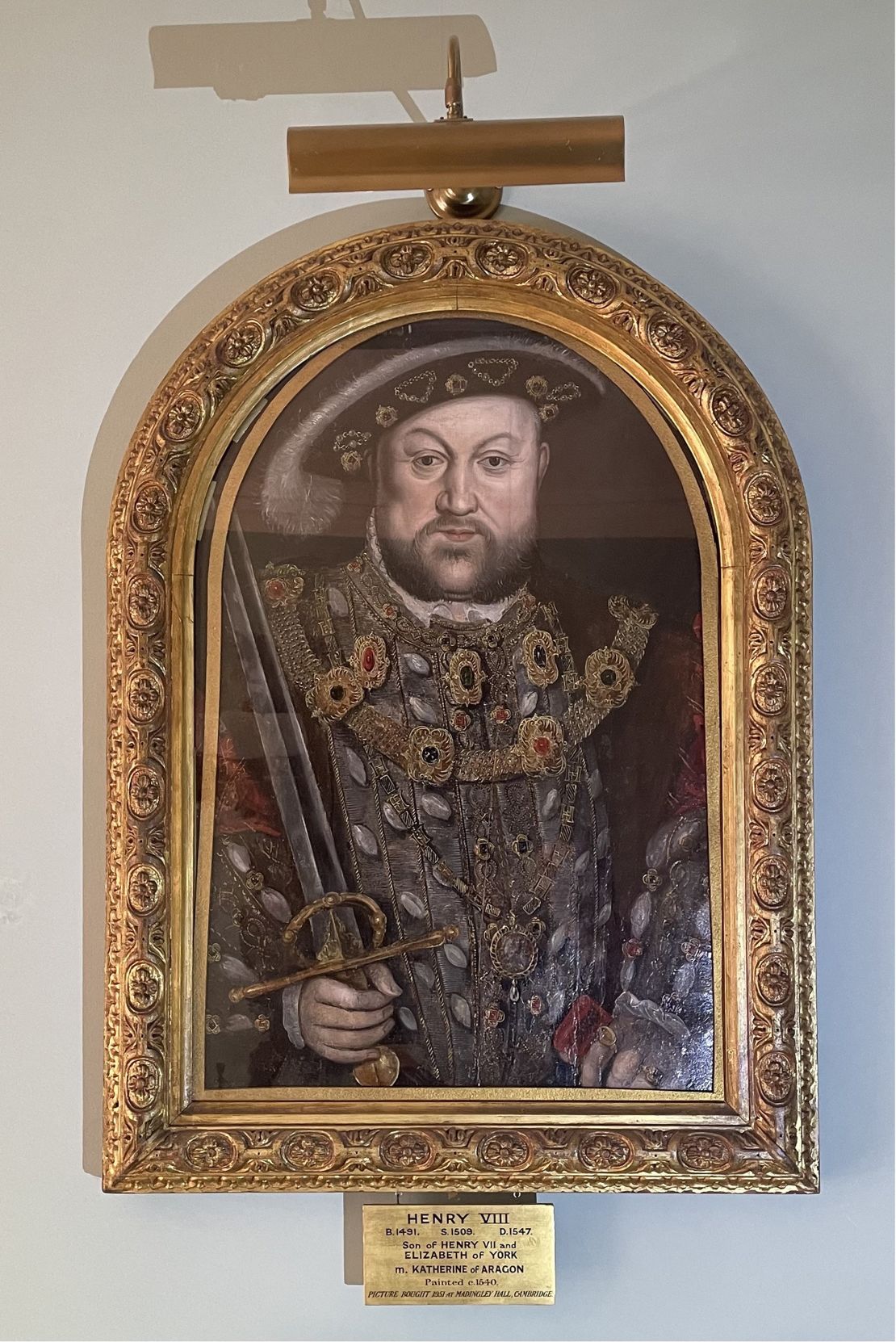 This Henry VIII portrait couldn't be traced — until it was found in a photograph on social media.