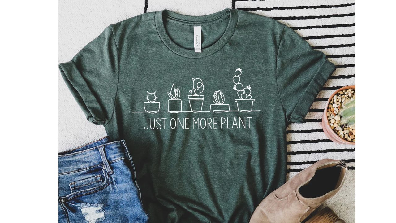 Piper + Ivy ‘Just One More Plant’ Unisex Tee.jpg
