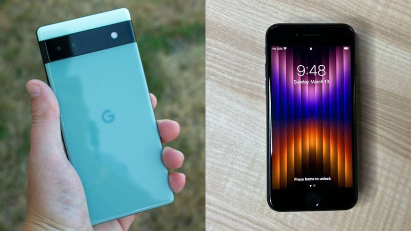 Google Pixel 6a vs iPhone SE 2022: Which budget phone is best?