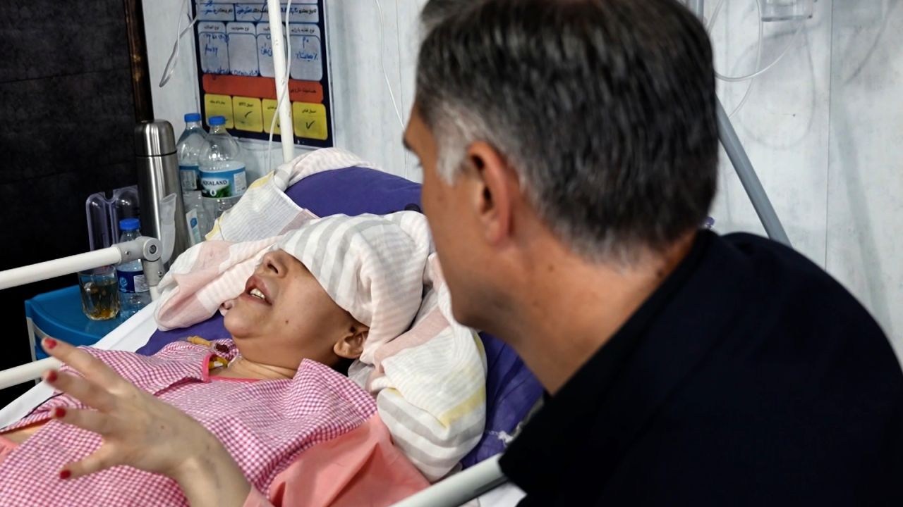 CNN's Fred Pleitgen visited a hospital in the Iranian capital of Tehran to hear from residents injured in airstrikes.