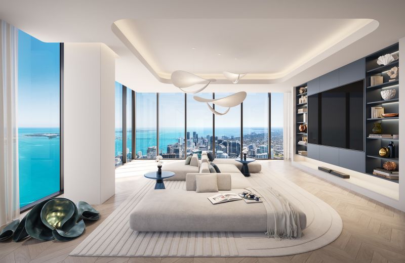 Unveiling the Extravagant $50 Million Penthouse at Miami's Waldorf 