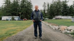 5/16/25- Point Roberts, WA- Brain Calder is a long time Point Roberts resident. The Calders have deep family ties to Point Roberts. Brian is hurt that his cousin Bill and his family are no longer coming to Point Roberts due to current U.S. policy. Tariffs have strained the relationship of two historic allies, The United States and Canada. Point Roberts, an enclave entirely cut off from the continental U.S., and dependent on Canada for almost all aspects of daily functions are heavily effected. It has also strained personal relationships within one family as a result. -Alana Paterson for CNN