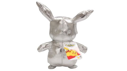 Pokémon 25th Celebration 8-Inch Silver Pikachu Plush