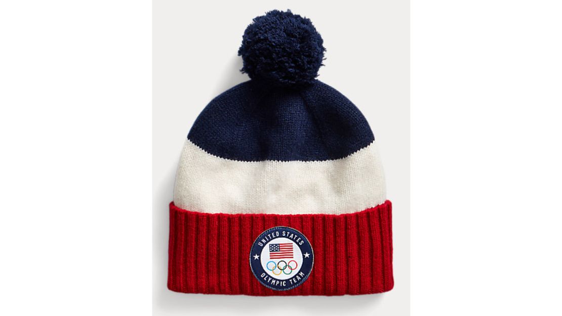 Polo Ralph Lauren Team USA Striped Wool Beanie