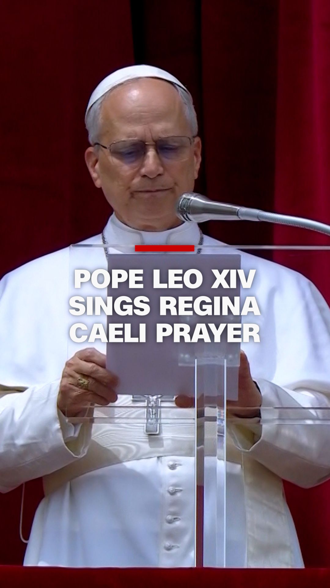 Pope Leo XIV delivered a “message of peace” in his first Sunday blessing and led the faithful crowd in the Regina Caeli (“Queen of Heaven”) prayer for the first time, surprising those gathered by singing part of the prayer.
