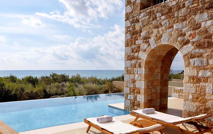 <strong>Luxury properties: </strong>The area is home to several resorts, including The Westin Resort, Costa Navarino (pictured).