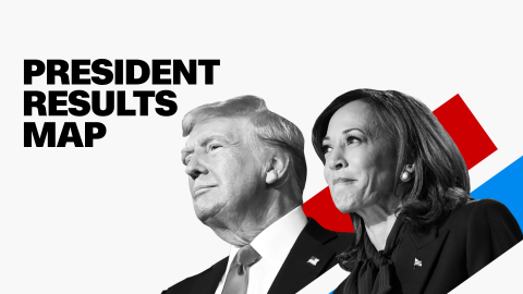 President results map