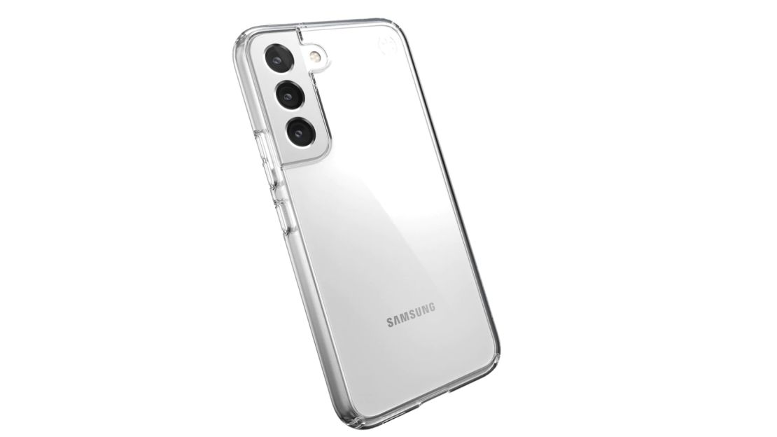 Speck Presidio Perfect-Clear Case for Galaxy S22