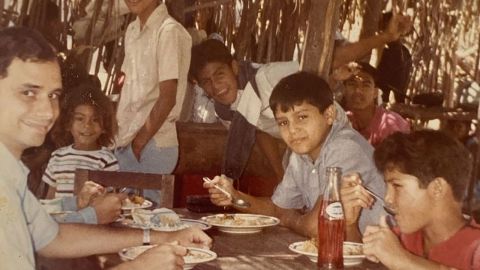 Robert Prevost in Piura, 1986.