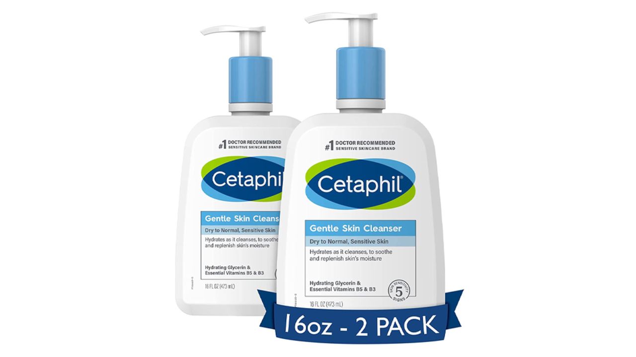 Cetaphil Gentle Skin Cleanser, 2-Pack