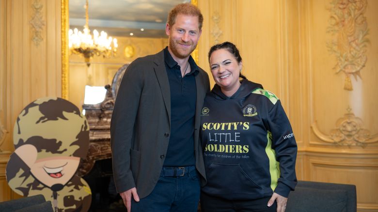 Prince Harry,The Duke of Sussex and Scotty's Founder Nikki Scott