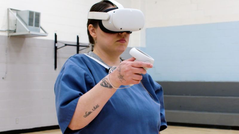 Затворниците използват VR, за да ги подготвят за живота след освобождаване
