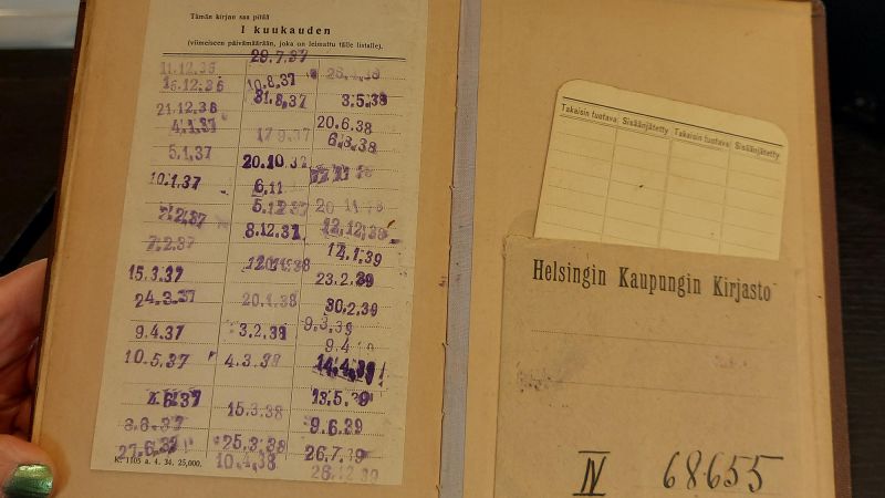По-добре късно от колкото никога! Книга, заета през 1939 г., върната във финландската библиотека след 84 години