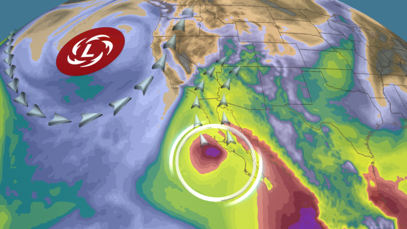 Former Hurricane Priscilla is helping to create a notable flood threat in the Southwest Former Hurricane Priscilla is helping to create a notable flood threat in the Southwest