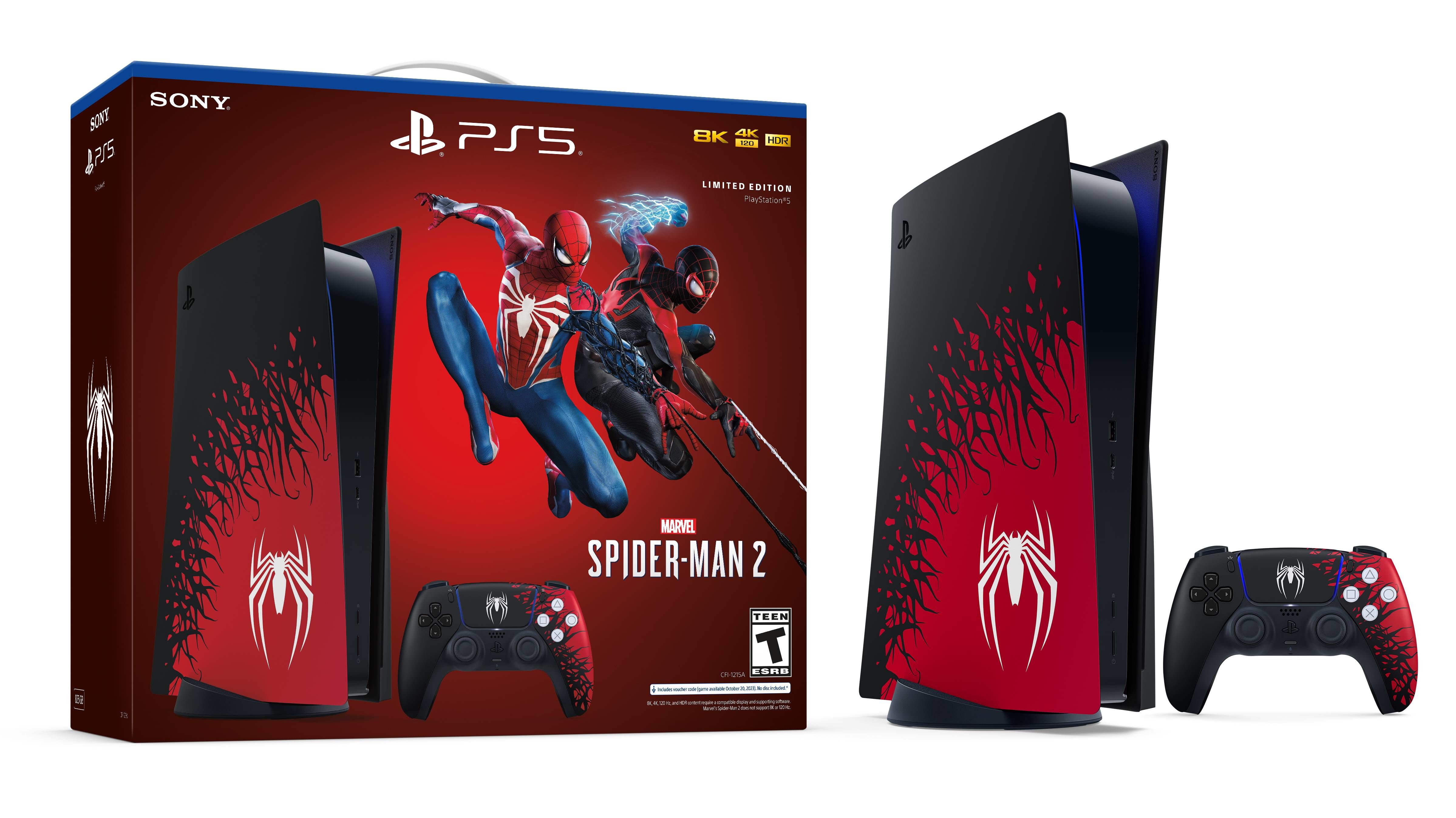 Sony PS5 DualSense Marvel's Spider-Man 2 Limited Edition