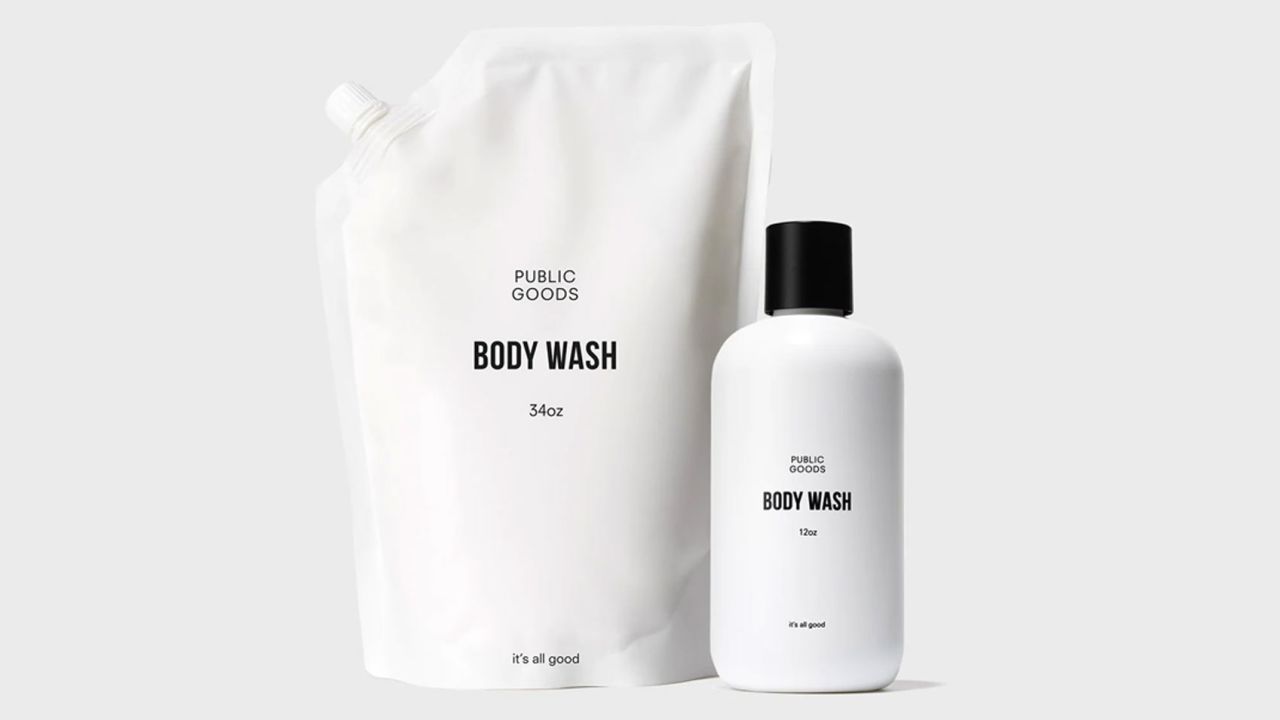 Public Goods Body Wash + Refill Bundle