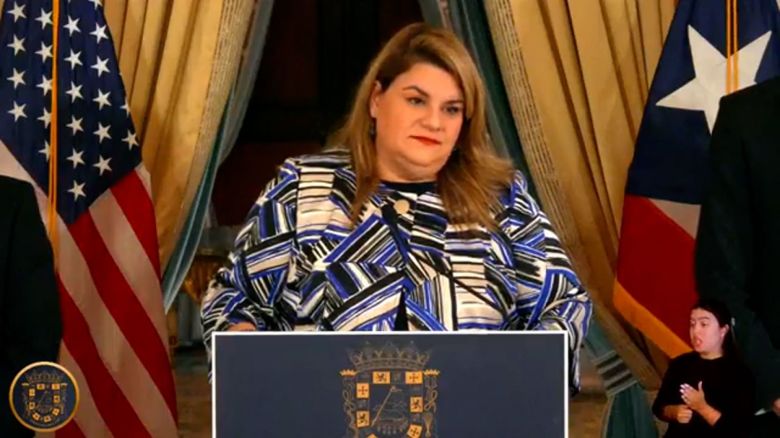 La gobernadora de Puerto Rico, Jenniffer González.